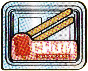 Chum on a stick mold