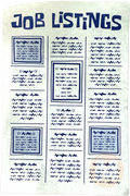 Job listing paper