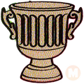 Fancy urn pot