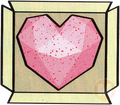 Heart break candy shell