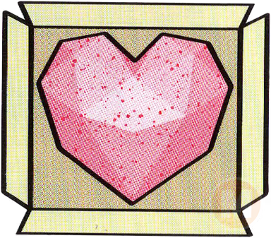 Heart break candy shell
