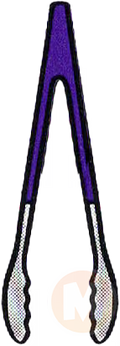 Purple tongs