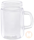 Mason Jar w/Handle