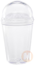Cup w/Domed Lid