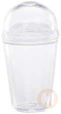 Cup w/Domed Lid