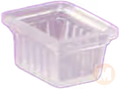 Square sauce cup