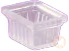 Square sauce cup