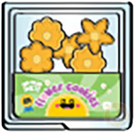 Flower cookies