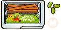 Carrots and edamame