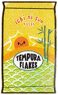 Tempura flakes