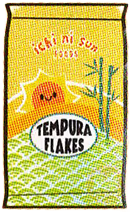 Tempura flakes