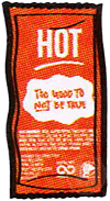 Hot sauce packet