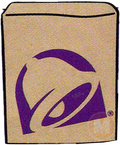 Crunch wrap bag
