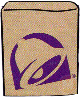 Crunch wrap bag