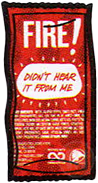 Fire sauce packet