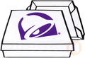Taco bell pizza box