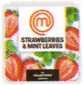 Strawberries & mint leaves