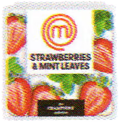 Strawberries & mint leaves