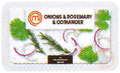 Onion, rosemary & corriander