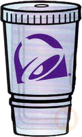 Taco bell cup