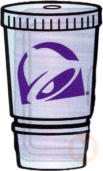 Taco bell cup