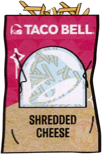 Shredded cheese