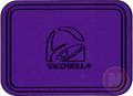 Purple tray