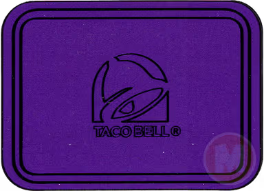 Purple tray