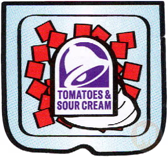 tomatoes and sour cream