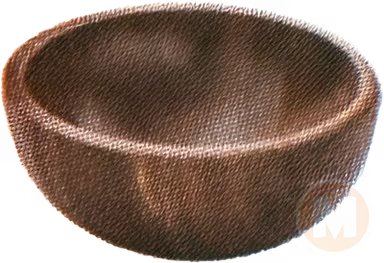 Wooden bowl