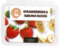 Strawberry & banana slices