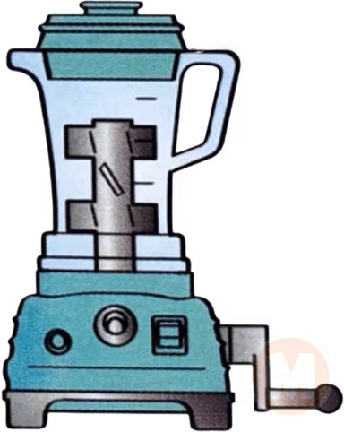 Blue blender