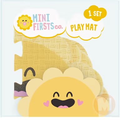 Yellow sun play mat