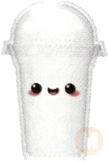 Bobba cup/w lid