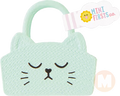 Blue cat basket