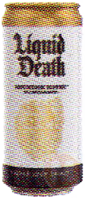 Sparkling water can