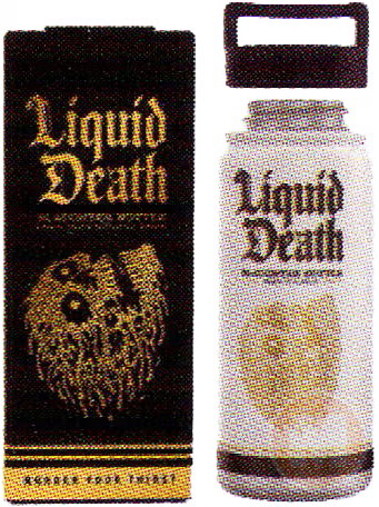 Liquid death Slaughter bottle