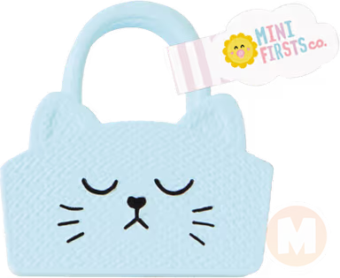 Blue cat basket