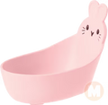 pink bunny bath tub