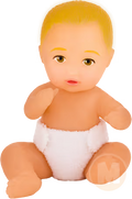 Baby upright