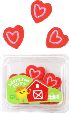 plush strawberries