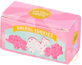 Animal cookie box