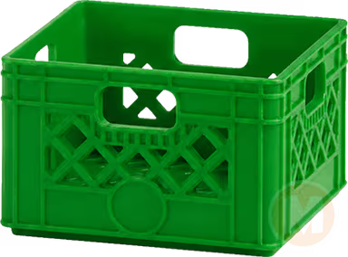 Green crate