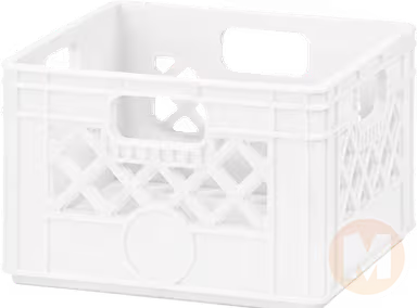 White crate