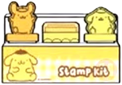 Pompompurin stamp kit