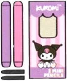 Kuromi pencils