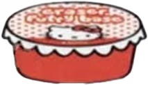 Hello kitty eraser putty base