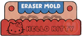 Hello kitty Eraser mold