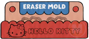 Hello kitty Eraser mold