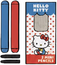 Hello kitty mini pencils